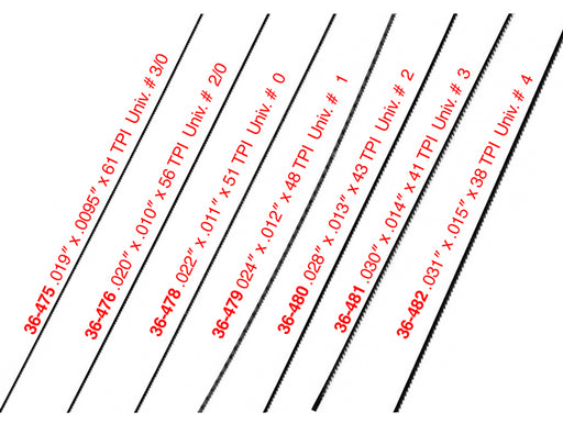 Excel 6-1/2 Coping Saw w/Blades