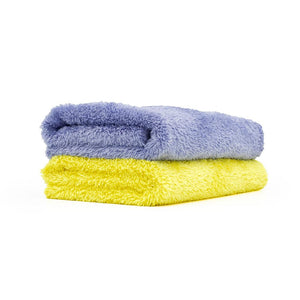 The Rag Company - Eagle Edgeless 500 (4-Pack) Professional Korean 70/30  Blend Super Plush Microfiber Detailing Towels, 500GSM, 16in x 16in, Blue