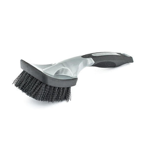TAKAVU Long Handle Wheel Tire Body Brush, 17.5” Car Wash Brush for Easy  Scrubbing, Durable Premium Soft Bristle, Cleans Dirty Ti