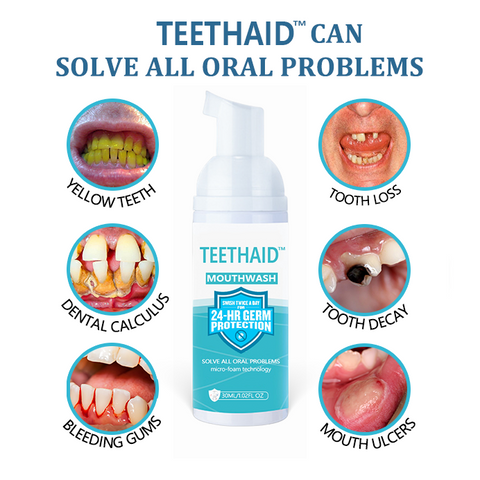 Teethaid™ Mouthwash Calculus Removal Tooth Regeneration