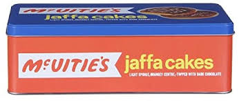 British McVities Jaffa Cakes sold in Canada