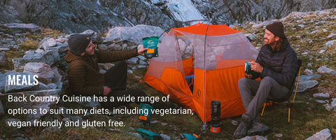Back Country Cuisine weight saving hiking meals
