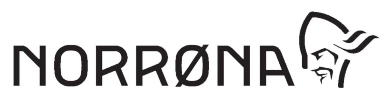 norrona outerwear clothing logo black on white