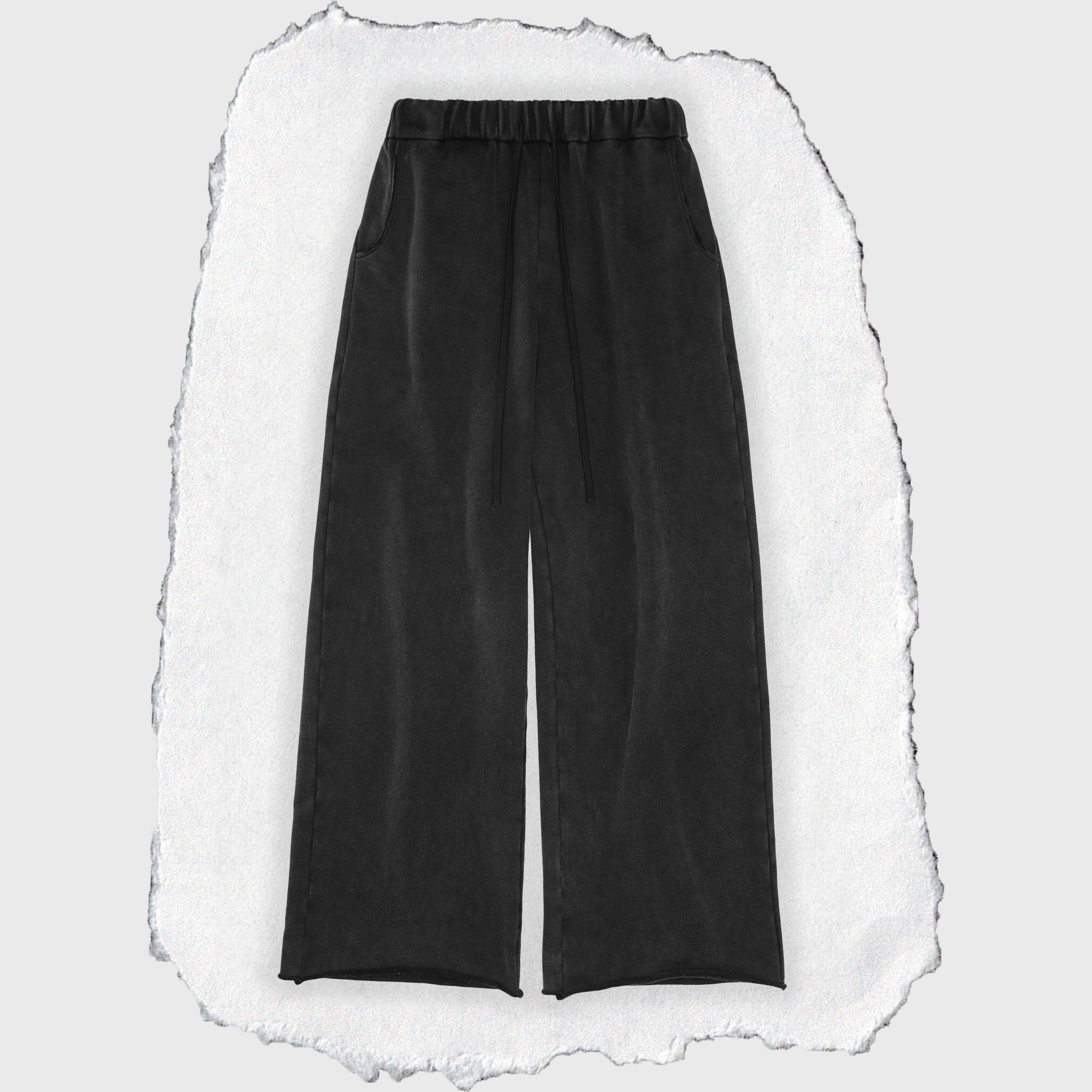 STUDIO SWEATPANTS [VINTAGE BLACK] - VAGUE Studios product image