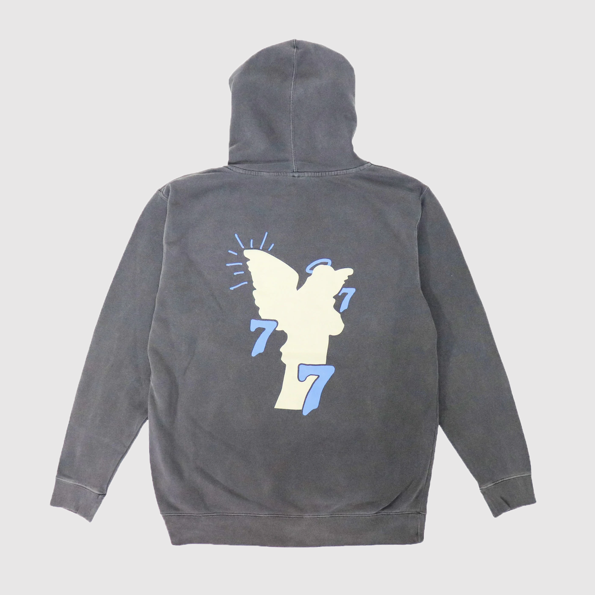 777 HOODIE [AGED GRAY] – VAGUE Streetwear