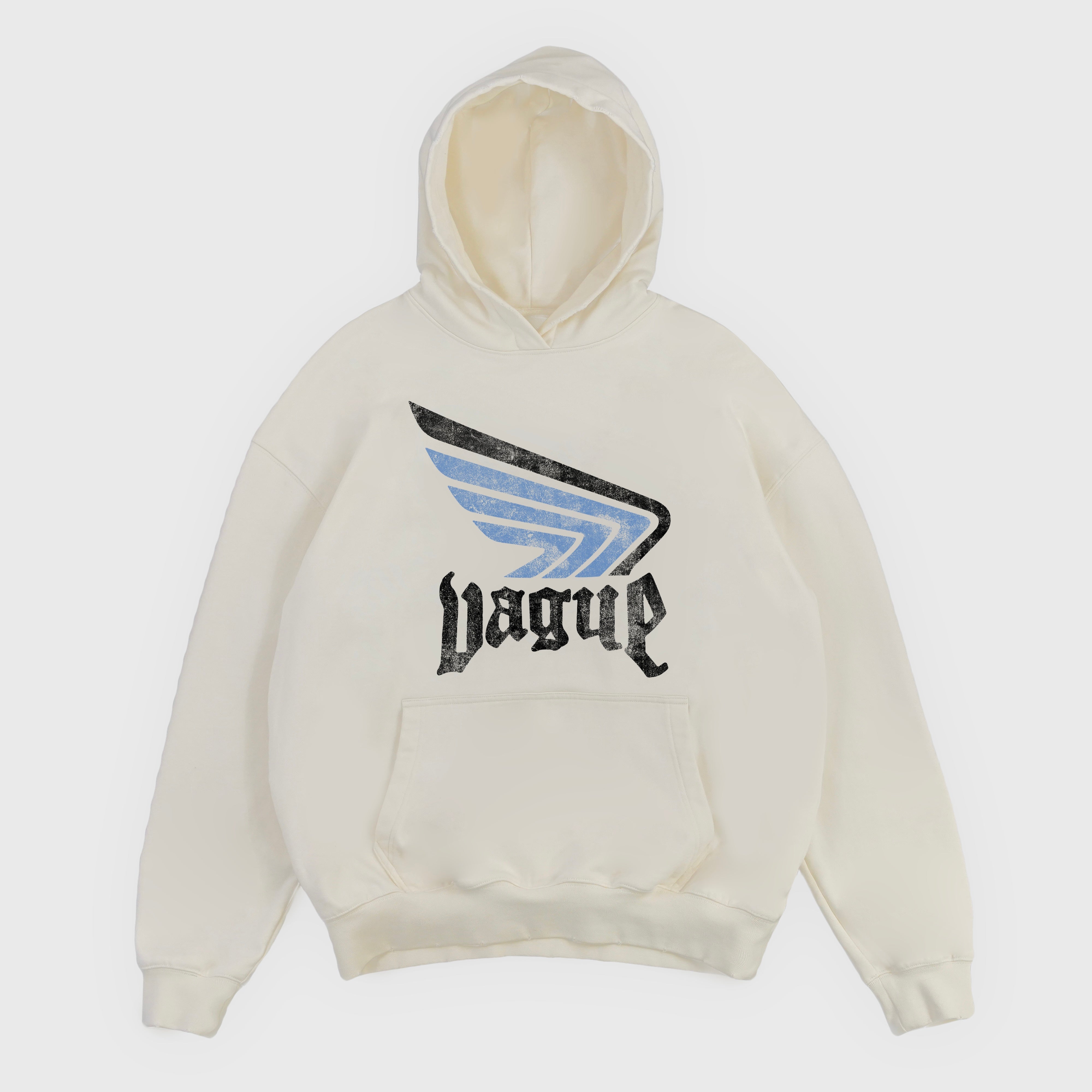 AGED RACER HOODIE [IVORY] – VAGUE Streetwear