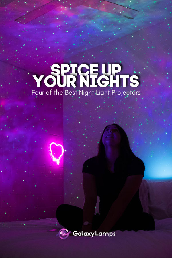 Spice Up Your Nights -  Four of the Best Night Light Projectors starry night light projector galaxy night light projector #nightlightprojector sky star led best night light projector
