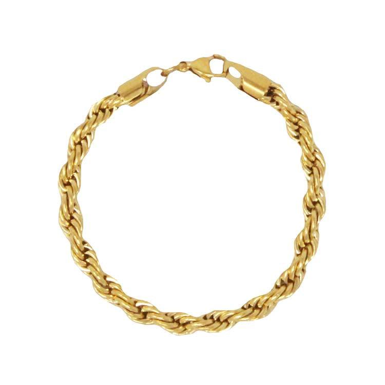 Large Gold Chunky Cable Chain Bracelet | Nanda Jewelry