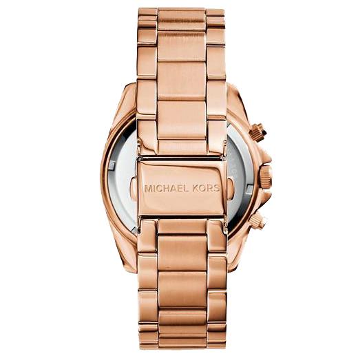 michael kors rose gold stainless steel watch