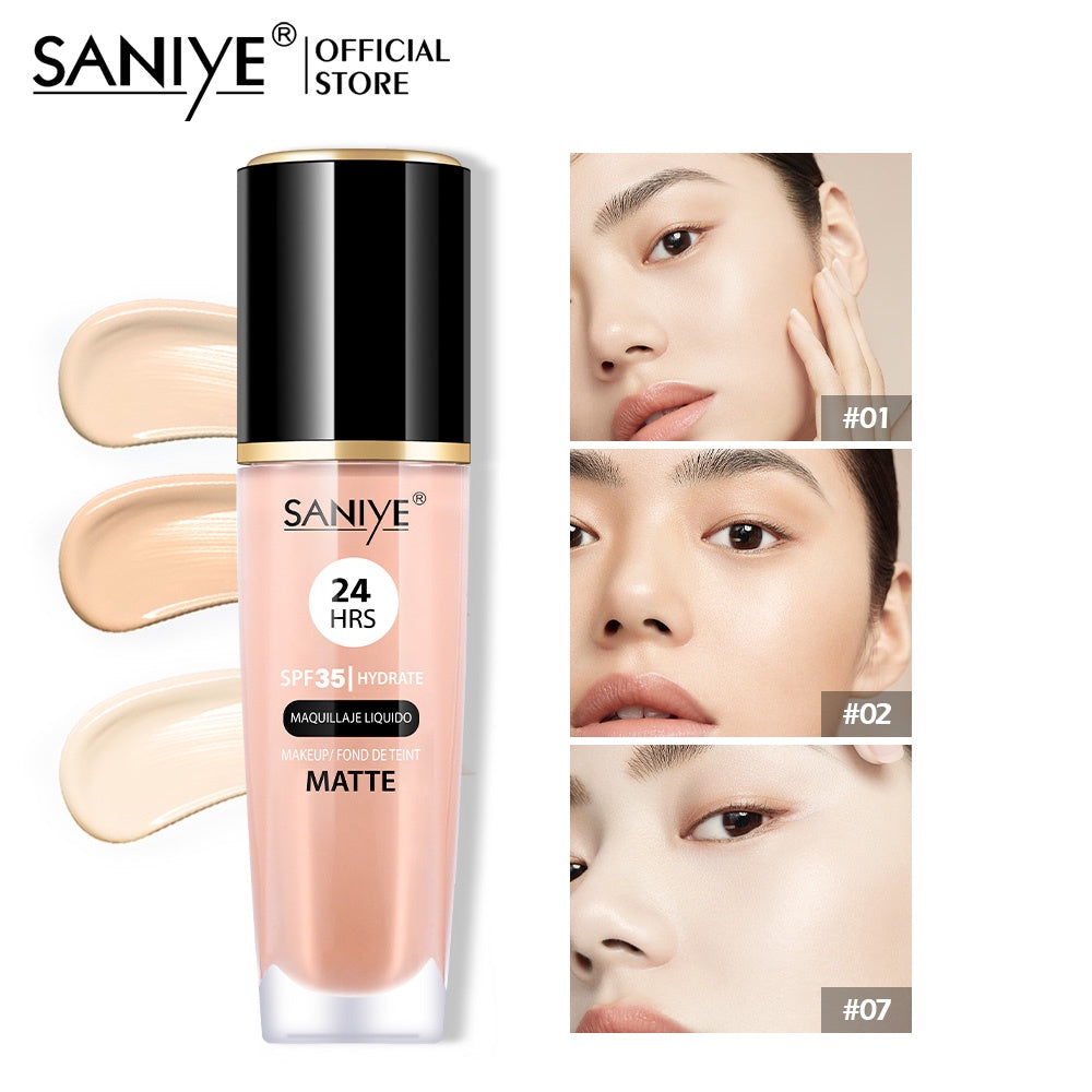 Maquillaje Líquido Matte SPF35 | SANIYE – ForYou Cosméticos