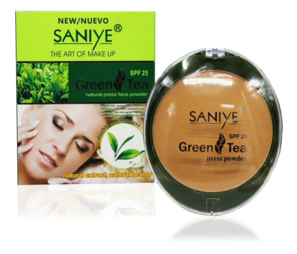 Maquillaje en polvo Té Verde 50g | SANIYE – ForYou Cosméticos