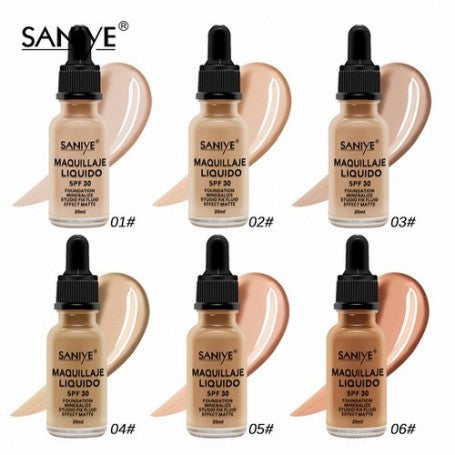 Maquillaje Líquido SPF30 | SANIYE – ForYou Cosméticos