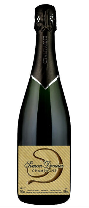 シャンパーニュ シモン・ドゥヴォー[N/V]ブリュット 泡・白 750ml　Simon-Devaux[Brut]フランス シャンパン  スパークリングワイン Champagne