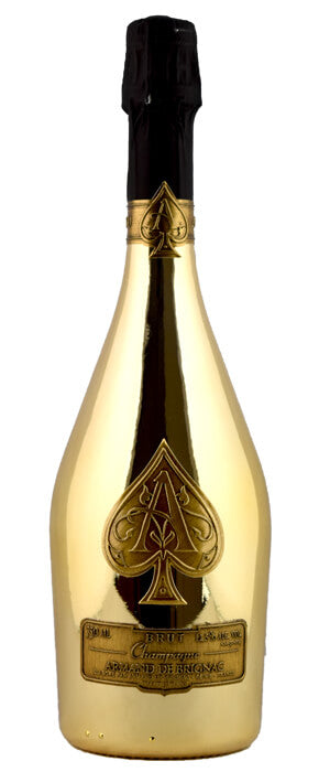 最高級シャンパーニュ アルマン・ド・ブリニャック　ゴールド　ブリュット 泡・白 750ml　Armand de Brignac[Brut Gold]  フランス シャンパン スパークリングワイン Champagne