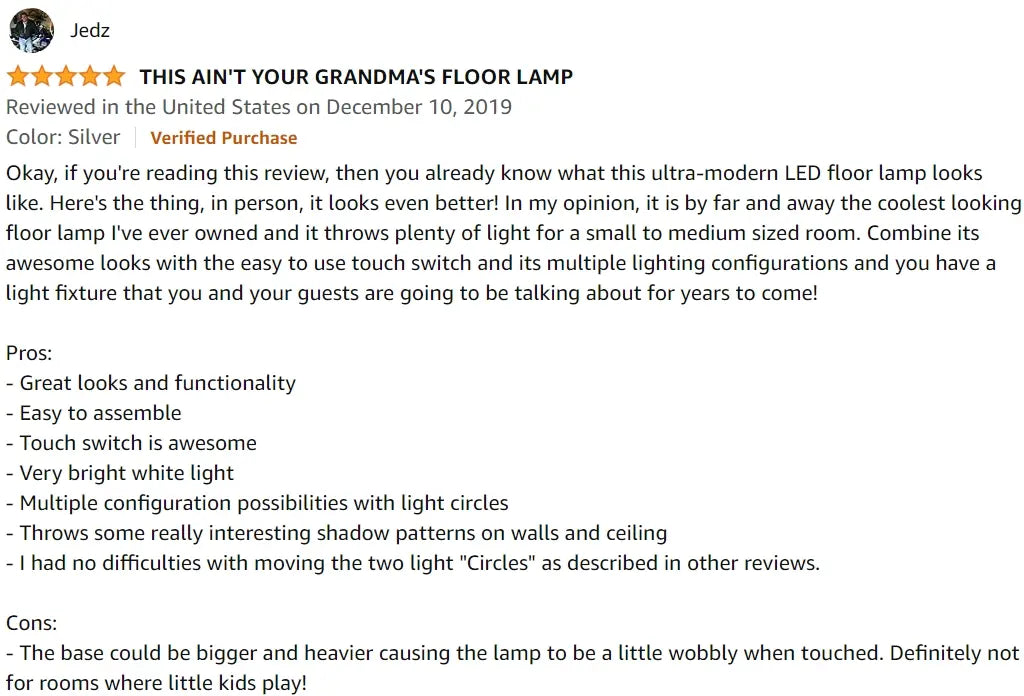 Brightech Eclipse Led Floor Lamp Amazon User Reviews