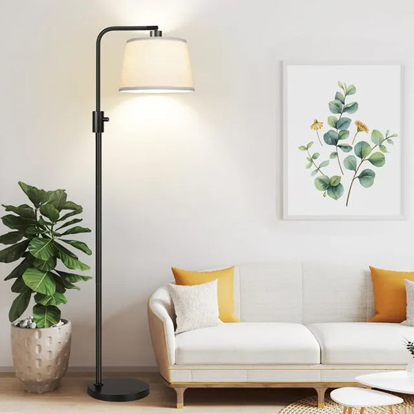 Floor lamp in living room