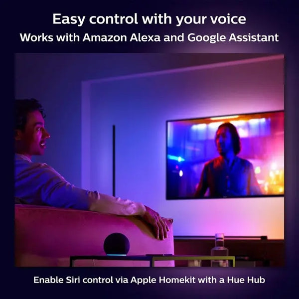 Philips Hue Gradient Signe Floor Lamp voice control