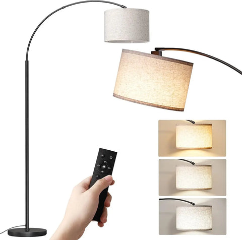 SUNMORY Arc Floor Lamp with remote