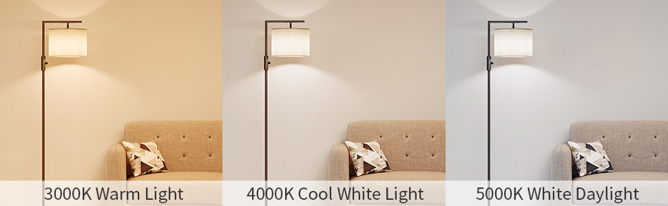SUNMORY Modern Floor Lamp 3-color temperature