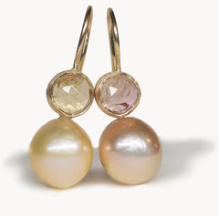 pesca rosa sapphire earrings 1