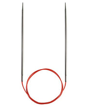 Load image into Gallery viewer, ChiaoGoo Red Lace Circular 40 inch (102cm) Stainless Steel Knitting Needle Size US 4 (3.5mm) 7040-4
