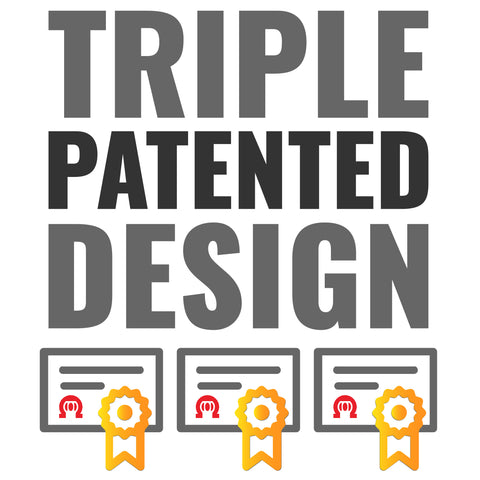 OmegaStrap has been awarded 3 patents by the USPTO.