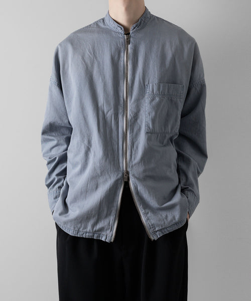 ATTACHMENTのLIMITED DENIM ZIP SHIRT