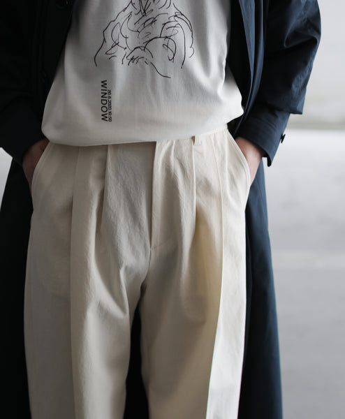 stein 公式通販 WIDE STRAIGHT TROUSERS ST.227-3
