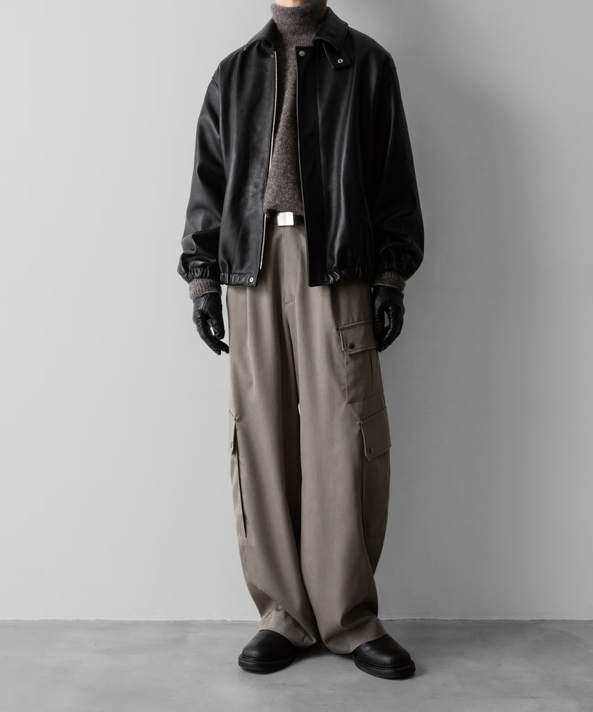 ssstein | CARGO POCKET WIDE EASY TROUSERS – session