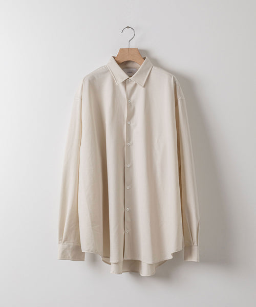 KANEMASA PHIL. カネマサ ROYAL OX DRESS JERSEY SHIRT ECRU