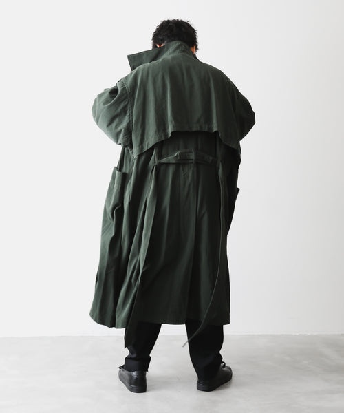 tac:tacの新作、TWIST YARN COAT – session