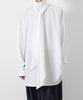 ato(アトウ)のコレクションの定番のCREPE DE CHINE SCARF SHIRTのWHITE