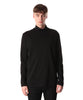 ATTACHMENT(アタッチメント)の23AWのCOTTON DOUBLE FACE HIGHNECK L/S TEEのBLACK