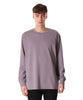 ATTACHMENT(アタッチメント)の23AWのCOTTON DOUBLE FACE OVERSIZED L/S TEEのPURPLE