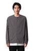 ATTACHMENT(アタッチメント)の24SSのCO STRETCH TYPEWRITER COLLARLESS BLOUSONのD.GRAY