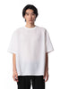 ATTACHMENT(アタッチメント)の24SSのPE COMPACT TWILL S/S TEEのWHITE