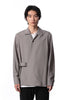 ATTACHMENT(アタッチメント)の24SSのWO TROPICAL BELTED L/S SHIRTのKHAKI GRAY