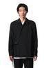 ATTACHMENT(アタッチメント)の24SSのWO TROPICAL BELTED L/S SHIRTのBLACK