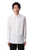 ATTACHMENT(アタッチメント)のCP/PE STRETCH TYPEWRITER REGULAR COLLAR DRESS SHIRTのWHITE