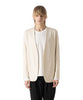 【ATTACHMENT】ATTACHMENT アタッチメントのCOTTON DOUBLE FACE COLLARLESS CARDIGAN - OFF WHITE 公式通販サイトsession福岡セレクトショップ