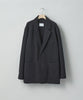 stein(シュタイン)の23SSコレクションのOVERSIZED GRADATION PLEATS JACKETのBLACK