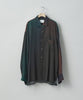 stein(シュタイン)の23SSコレクションのOVERSIZED CUPRO LS SHIRTのGRADATION