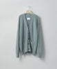 stein(シュタイン)の23SSコレクションのEXTRA FINE KID MOHAIR CARDIGANのBLUE GREY