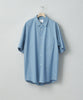 stein(シュタイン)の23SSコレクションのOVERSIZED SS SHIRT のBLUE