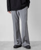 ATTACHMENT(アタッチメント)の23AWコレクションのPE STRETCH DOUBLE CLOTH RFLARED TROUSERS のGRAY