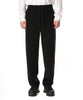 ATTACHMENT(アタッチメント）の23AWのWO×PE DOUBLE FACE KNIT LOUNGE TROUSERSのBLACK