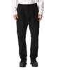 ATTACHMENT(アタッチメント）の23AWのSOLOTEX DOUBLE CLOTH REGULAR FIT EASY TROUSERSのBLACK