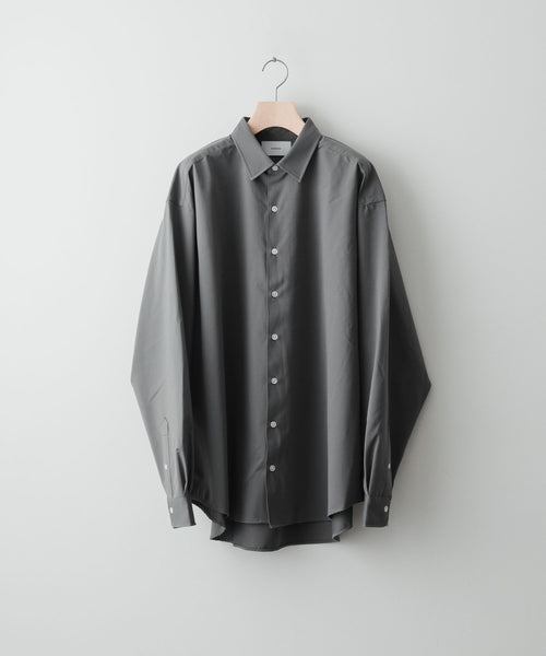 KANEMASAのROYAL OX KNIT DRESS SHIRTSのグレー