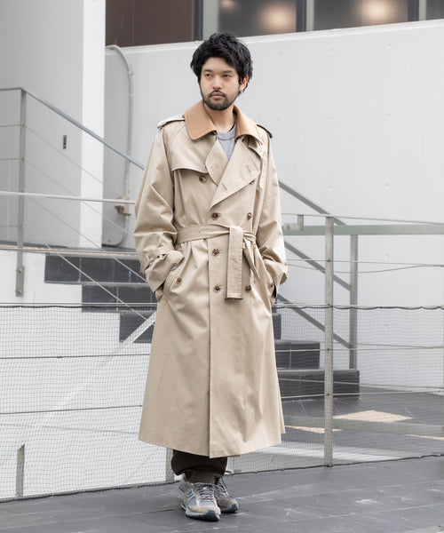 INTÉRIM / インテリム23SS TRENCH COATのスタイリング – session