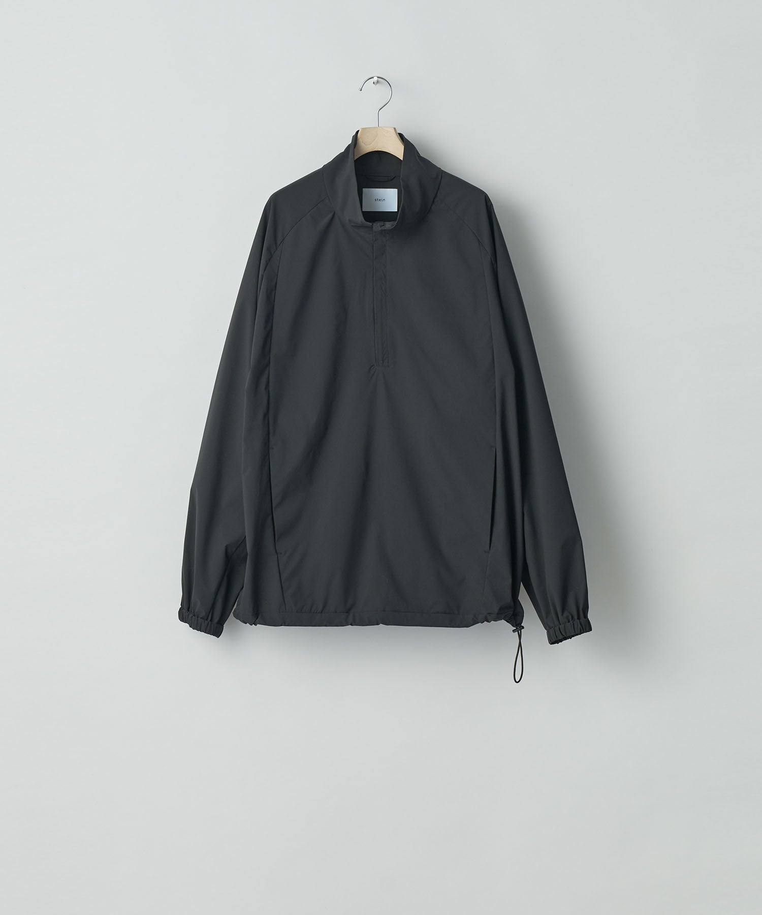 ssstein(シュタイン)の24AWコレクション WINDBREAKER NYLON HALF ZIP PULLOVER - BLACK 公式通販サイトsession福岡セレクトショップ